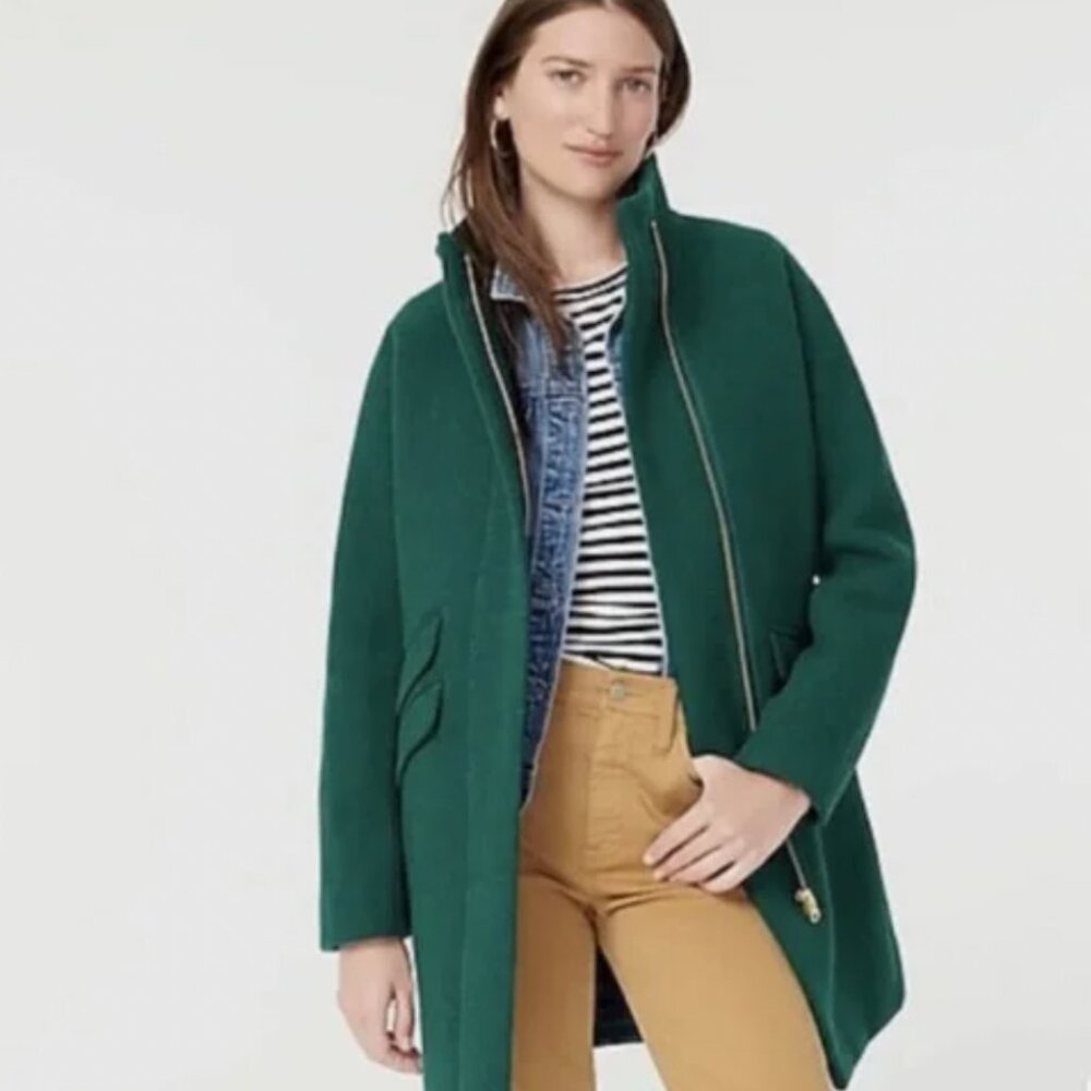 J Crew Cocoon Coat EUC